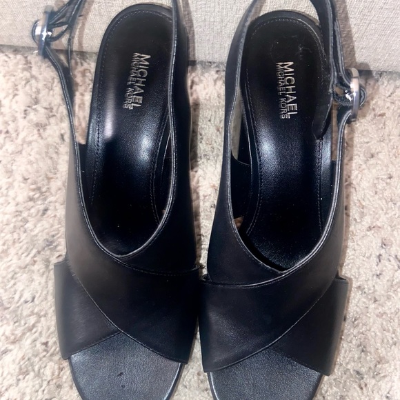 Michael Kors Crisscross Straps Platform Sandals - Picture 2 of 2